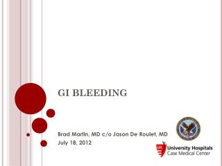 PPT - GI BLEEDING PowerPoint Presentation, Free Download - ID:6042929