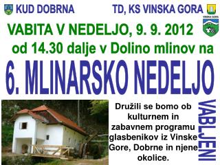 KUD DOBRNA TD, KS VINSKA GORA