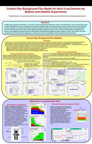 Cosmic-Ray Background Flux Model for Hard X-ray/Gamma-ray Balloon and Satellite Experiments