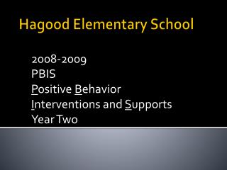 Hagood Elementary School