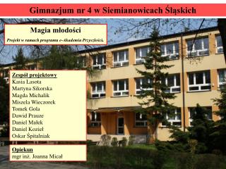 Gimnazjum nr 4 w Siemianowicach Śląskich