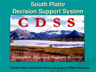 South Platte Decision Support System