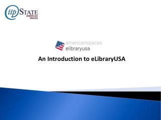 An Introduction to eLibraryUSA