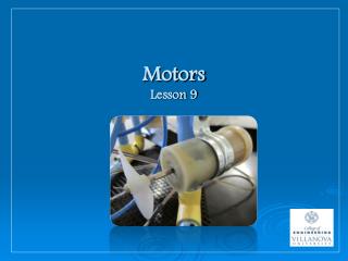 Motors Lesson 9