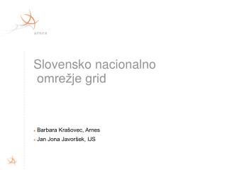 Slovensko nacionalno omrežje grid