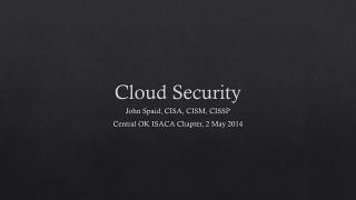 Cloud Security