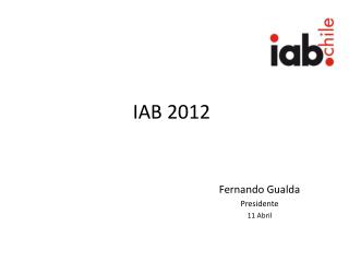 IAB 2012