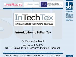 Introduction to InTechTex