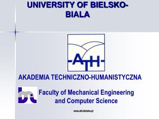 UNIVERSITY OF BIELSKO-BIALA