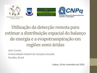 John Cunha Universidade Federal de Campina Grande Paraíba, Brasil
