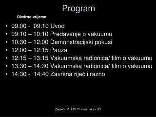 Program