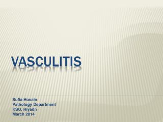 Vasculitis