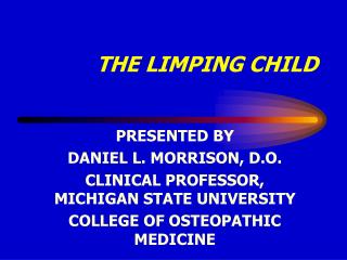 THE LIMPING CHILD