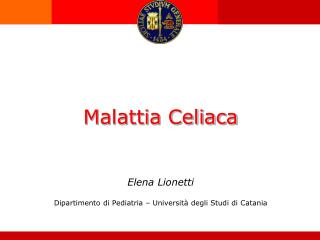 Malattia Celiaca