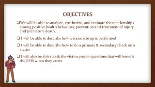 OBJECTIVES