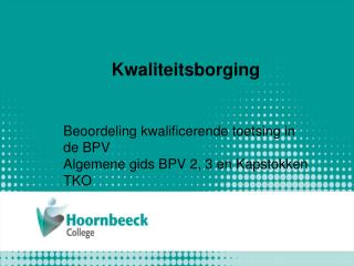 Kwaliteitsborging