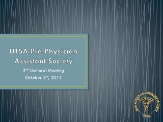 UTSA Pre-Physician Assistant Society