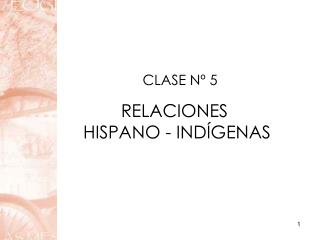 CLASE Nº 5