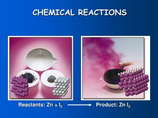 CHEMICAL REACTIONS