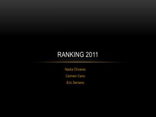 Ranking 2011