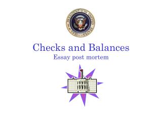 Checks and Balances Essay post mortem