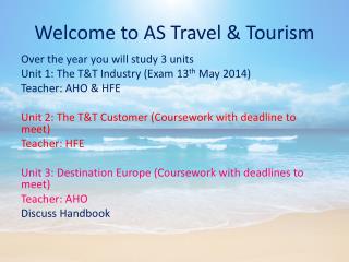Welcome to AS Travel & Tourism