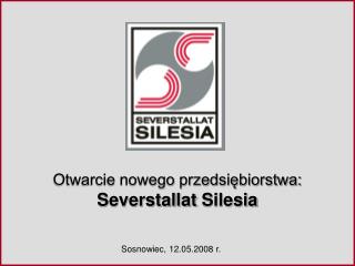 Otwarcie nowego przedsiębiorstwa: Severstallat Silesia