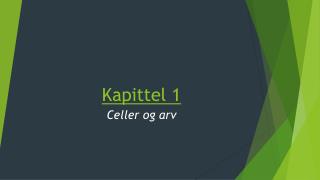 Kapittel 1
