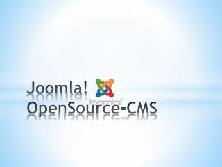 Joomla! OpenSource -CMS