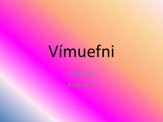 Vímuefni