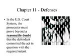 Chapter 11 - Defenses
