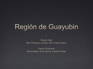 Región de Guayubin