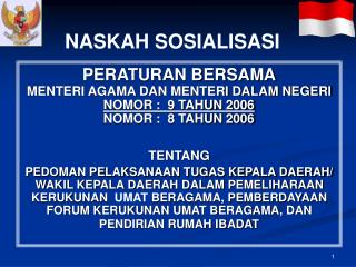 NASKAH SOSIALISASI