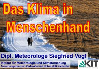 Dipl. Meteorologe Siegfried Vogt