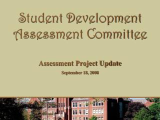 Student Development Assessment Committee