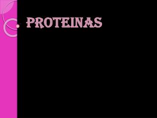 PROTEINAS