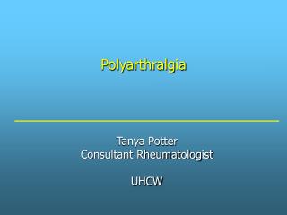 Polyarthralgia