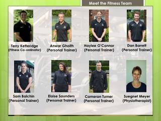 Meet the Fitness Team