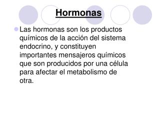 Hormonas