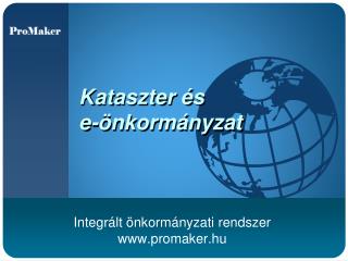 Kataszter és e-önkormányzat