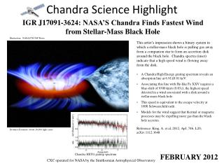 Chandra Science Highlight