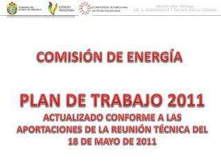COMISIÓN DE ENERGÍA