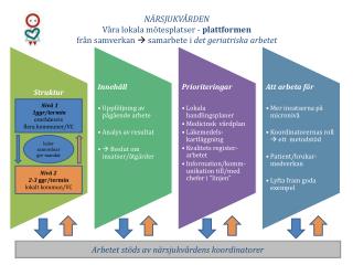 Arbetet stöds av närsjukvårdens koordinatorer