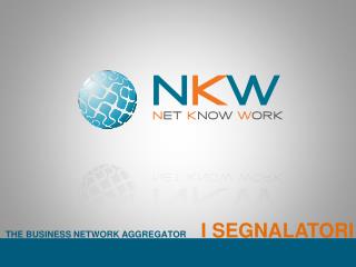 THE BUSINESS NETWORK AGGREGATOR