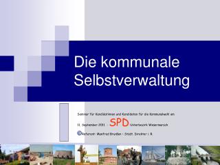 Die kommunale Selbstverwaltung