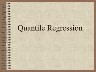 Quantile Regression