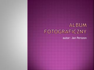 Album fotograficzny