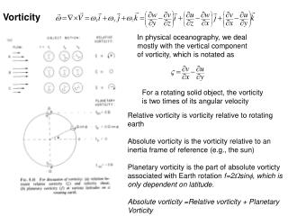 For a rotating solid object, the vorticity is two times of its angular velocity