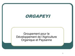 ORGAPEYI