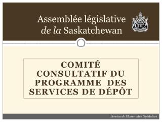 Assemblée législative de la Saskatchewan